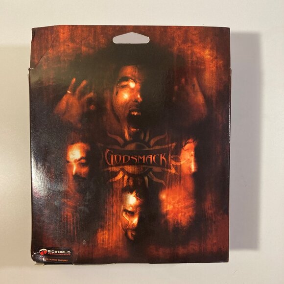 Vintage GODSMACK Band Logo 24 CD Zip Case Wallet Holder Bio World Merchandising - Picture 2 of 5